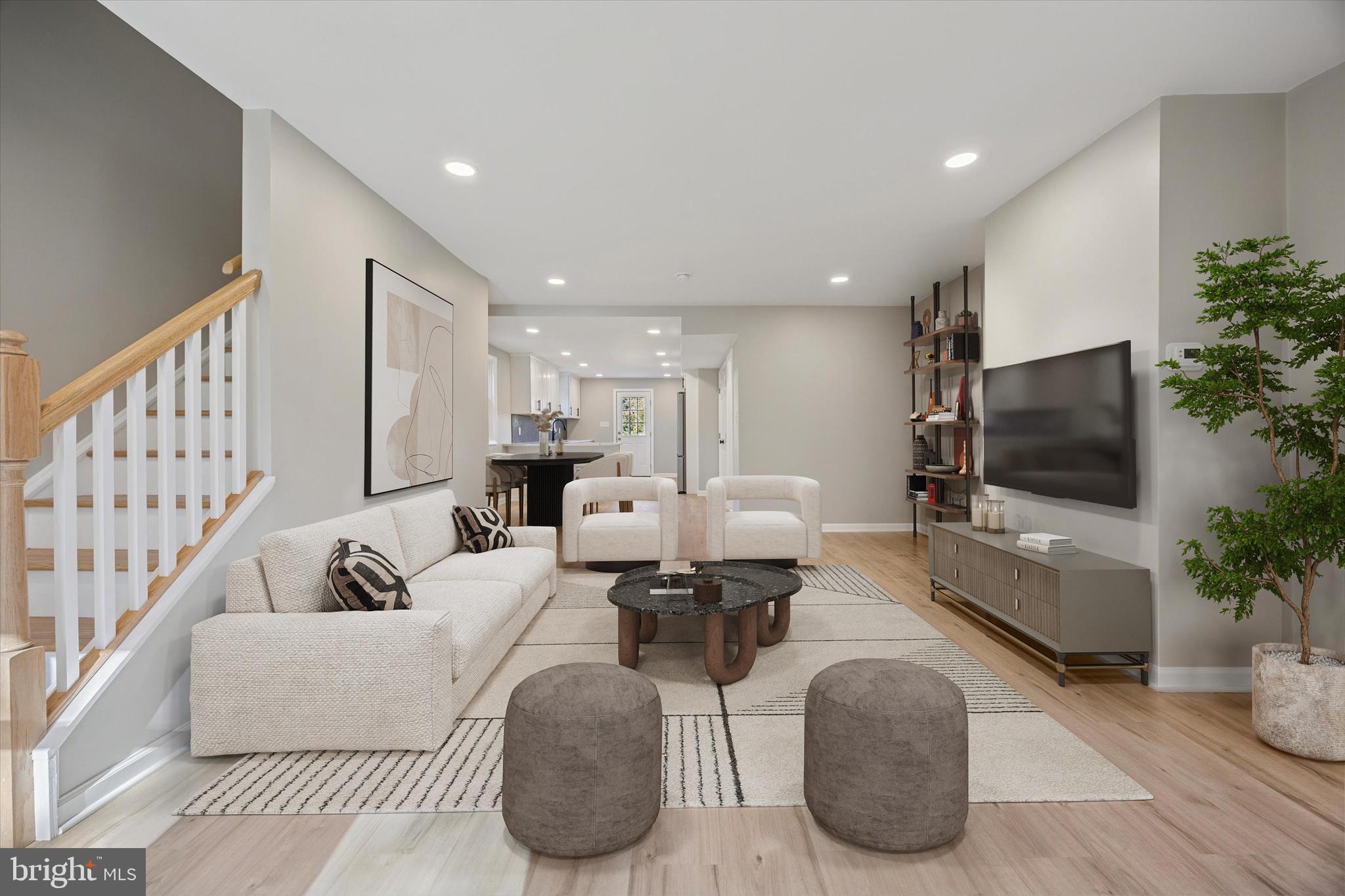 3011 Church Road Lafayette Hill, PA 19444 - Photo 2 of 30 a living room with furniture and a flat screen tv