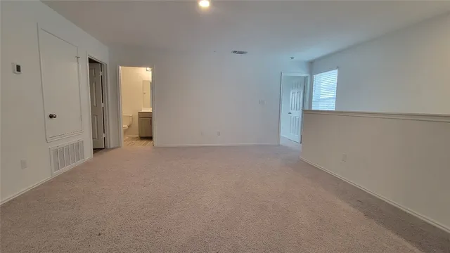 a view of empty room