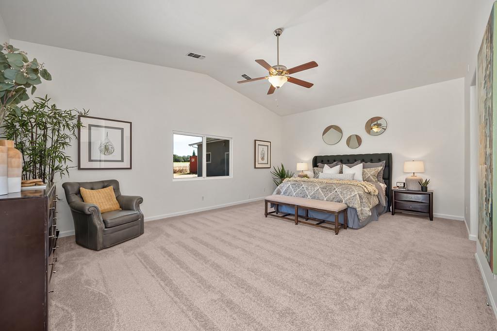 3875 Oak Tree Lane Loomis, CA 95650 - Photo 13 of 47 Huge Master Suite with direct access to pool.