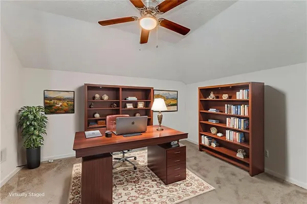 a view of a patio on the roof deck