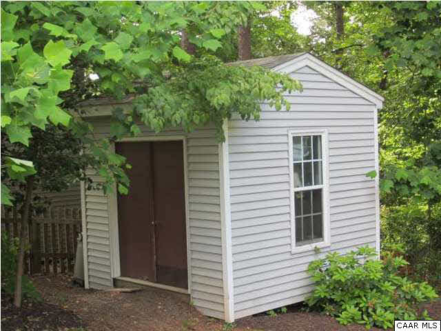 833 Harris Road Charlottesville, VA 22902 - Photo 17 of 21 This shed (with electricity) is an added bonus.