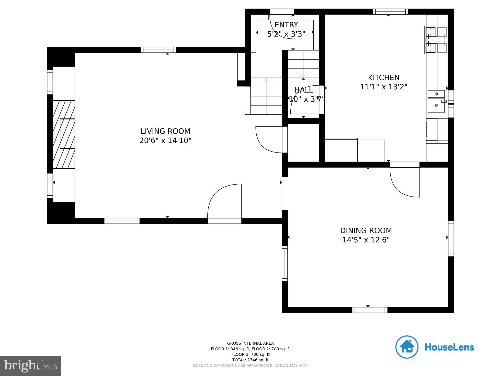 4128 Westview Road Baltimore, MD 21218 - Photo 35 of 37 Main Level Floor Plan