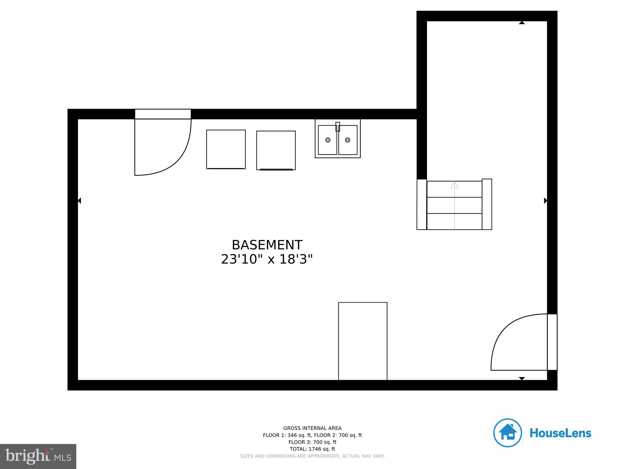 4128 Westview Road Baltimore, MD 21218 - Photo 37 of 37 Lower Level Floor Plan