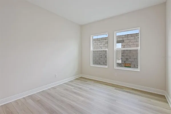 wooden floor in an empty room