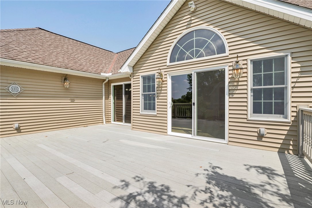 36155 Kinzel Road Avon, OH 44011 - Photo 24 of 38 Spacious Deck, Access from Great Room and Kitchen