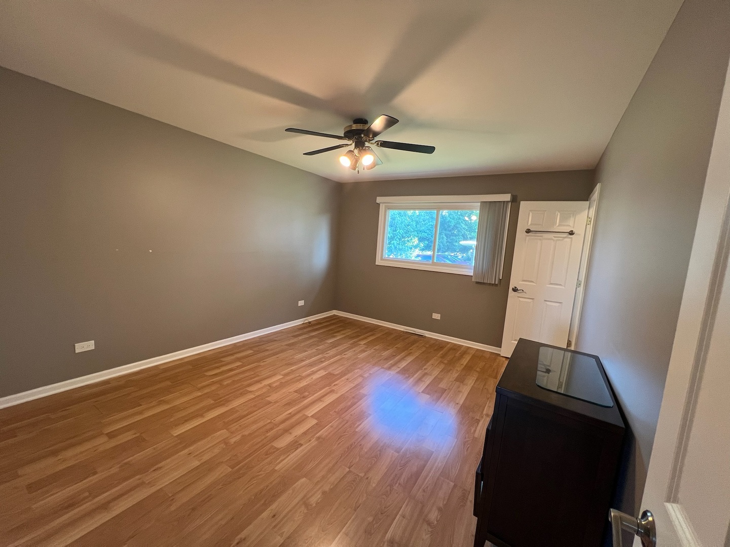 548 Delaware Trail Carol Stream, IL 60188 - Photo 13 of 26 an empty room with wooden floor and windows