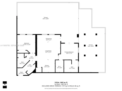 a picture of floor plan