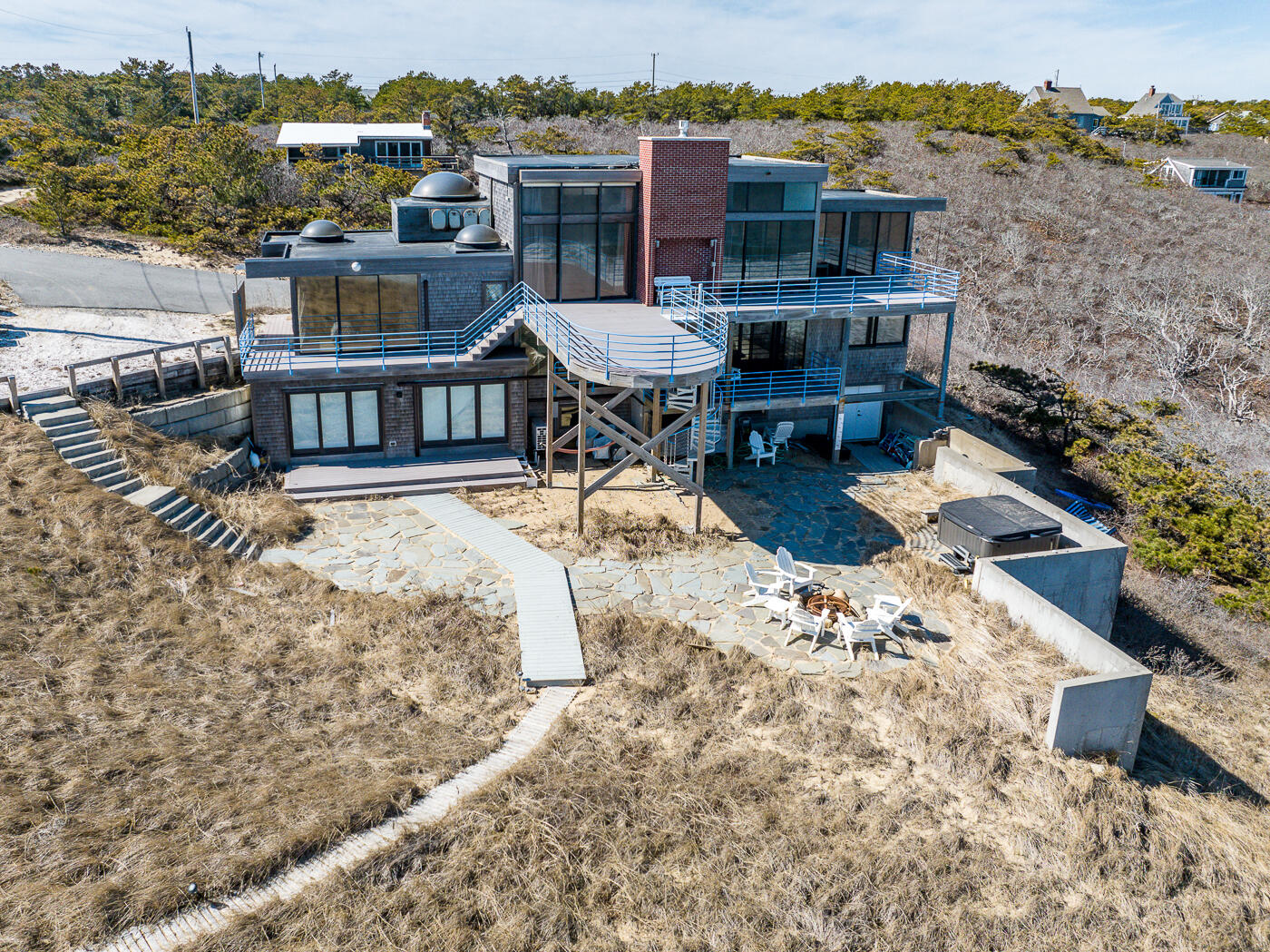 110 Cliff Road Wellfleet, MA 02667 - Photo 10 of 83 drone11
