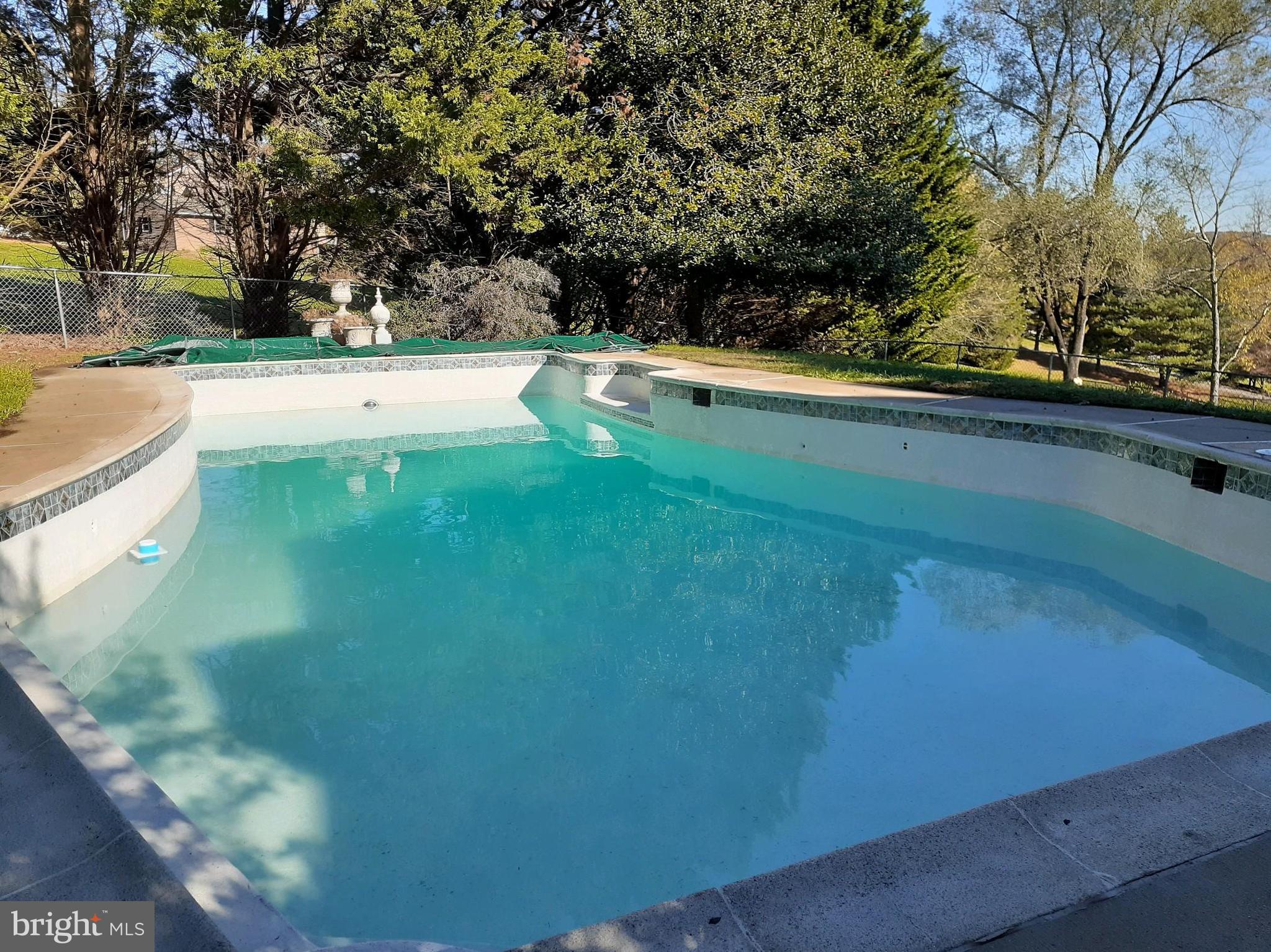 11222 Alton Road Frederick, MD 21701 - Photo 10 of 55 Pool just before cover was put on in fall 2021