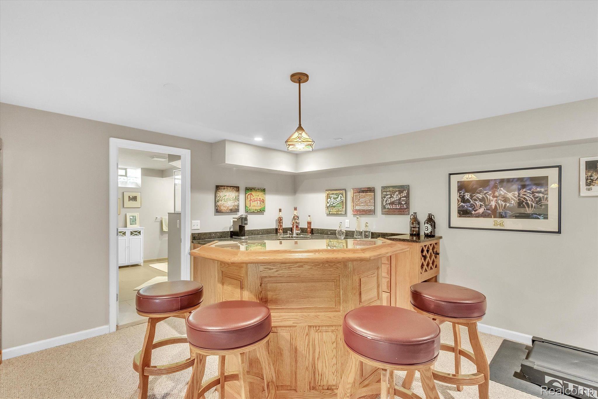 470 Mead Road Rochester, MI 48306 - Photo 25 of 39 Bar area in basement