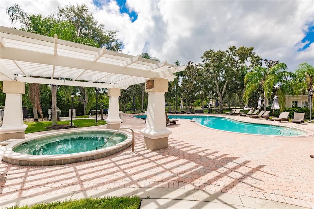5122 Northridge Road, Unit 107 Sarasota, FL 34238 - Photo 34 of 36 a view of outdoor space yard and swimming pool