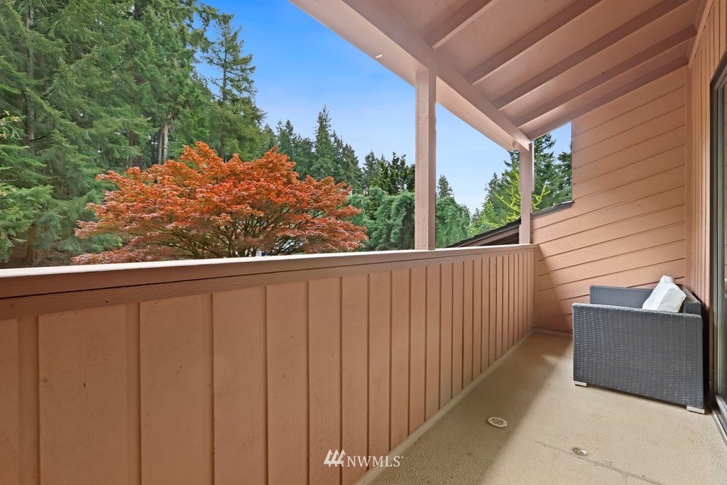 20830 28th Avenue Southeast Bothell, WA 98021 - Photo 19 of 40 a view of a two chairs in the balcony
