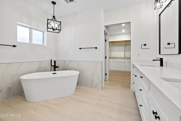 a view of a room with an empty space