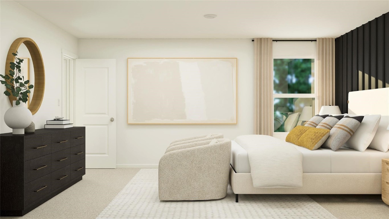 3045 Colusa Rdg Drive Katy, TX 77493 - Photo 24 of 26 a bedroom with a large bed and a window