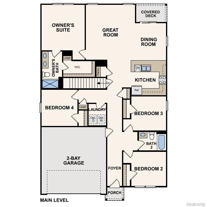 2299 Holly Rdg Lane Bay City, MI 48706 - Photo 2 of 3 MWN-Cabot-midwestnorth-floor-1.jpg