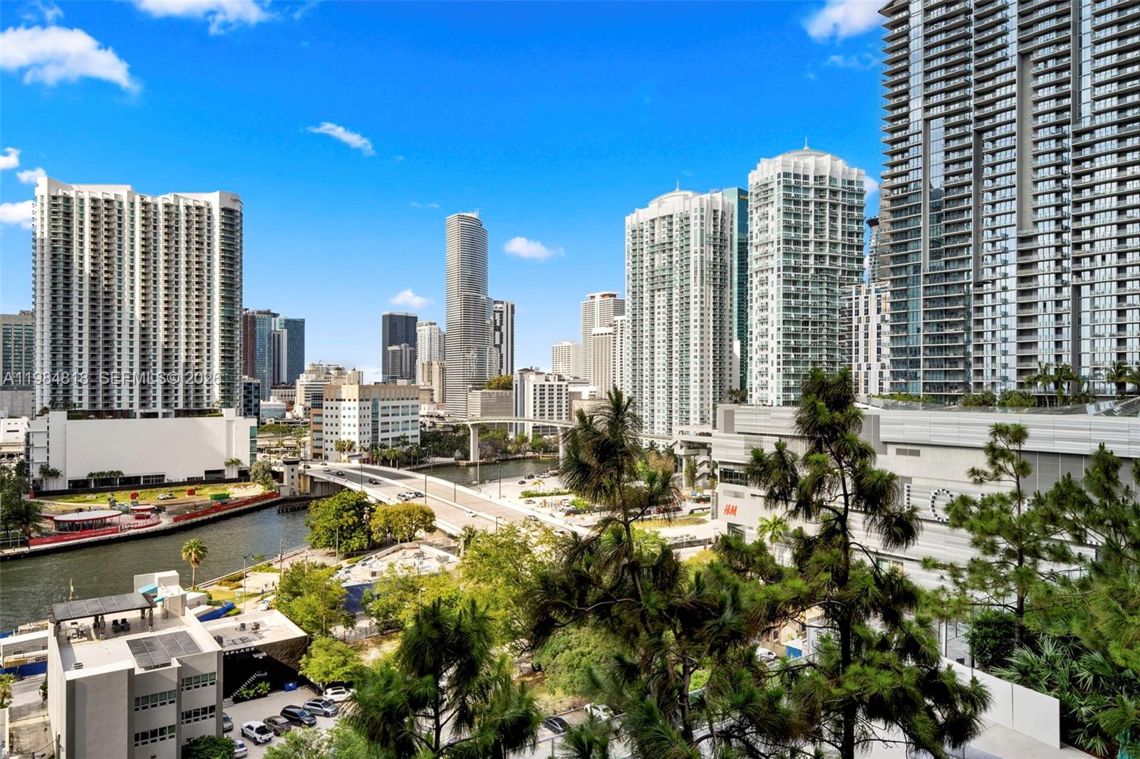 88 Southwest 7th Street, Unit 809 Miami, FL 33130 - Photo 26 of 39 a view of a city with tall buildings