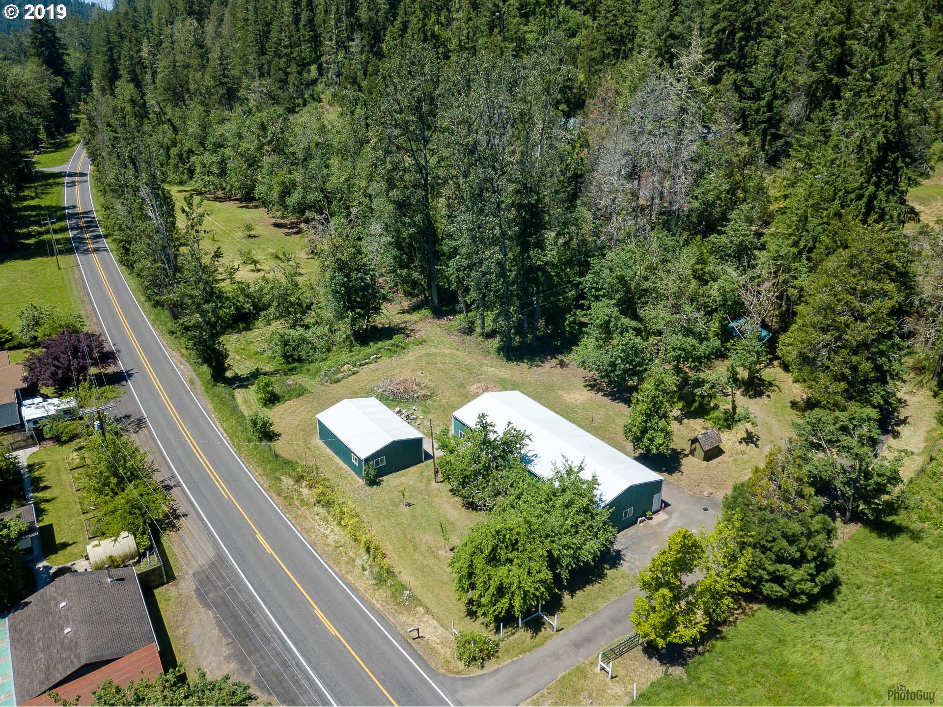 39639 Jasper Lowell Road Lowell, OR 97452 - Photo 23 of 32 a view of a garden