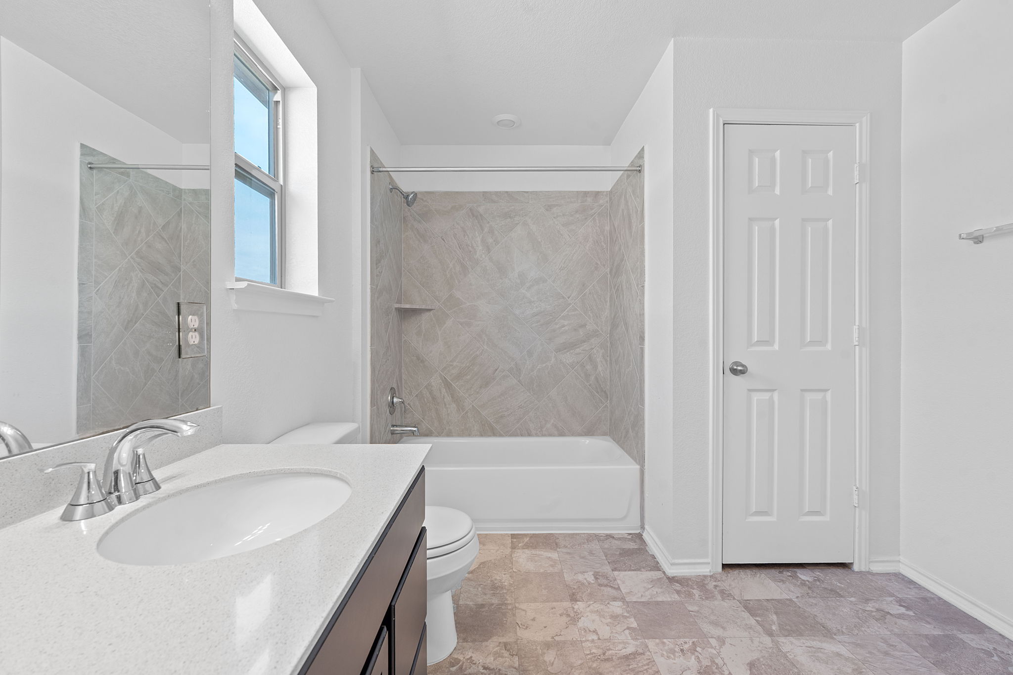 4720 Pell Rd Manor Manor, TX 78653 - Photo 18 of 31 a bathroom with a sink a toilet and shower