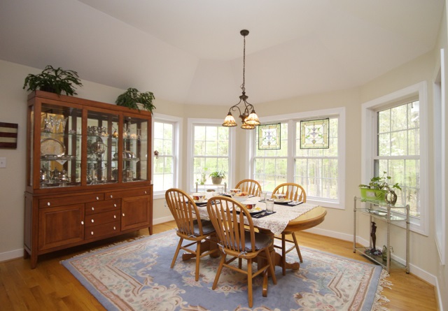 4031 Venable Road Kents Store, VA 23084 - Photo 21 of 47 a view of a dining room with furniture window and outside view