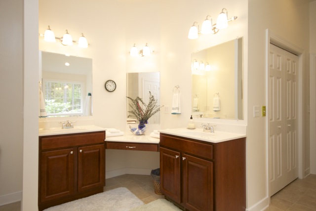 4031 Venable Road Kents Store, VA 23084 - Photo 25 of 47 a bathroom with a sink and a mirror