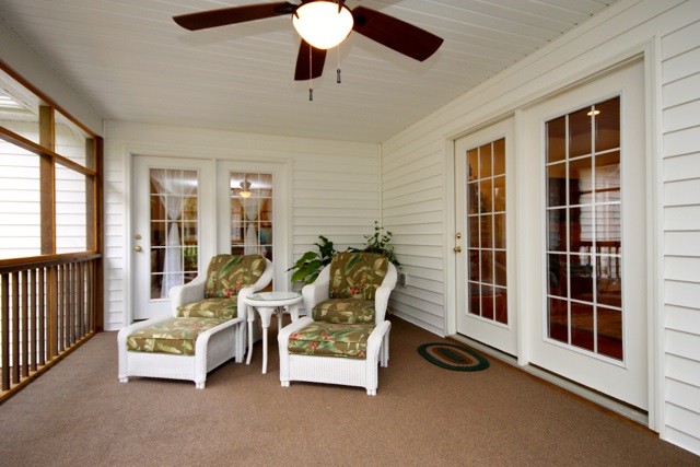 4031 Venable Road Kents Store, VA 23084 - Photo 46 of 47 a building outdoor space with patio furniture