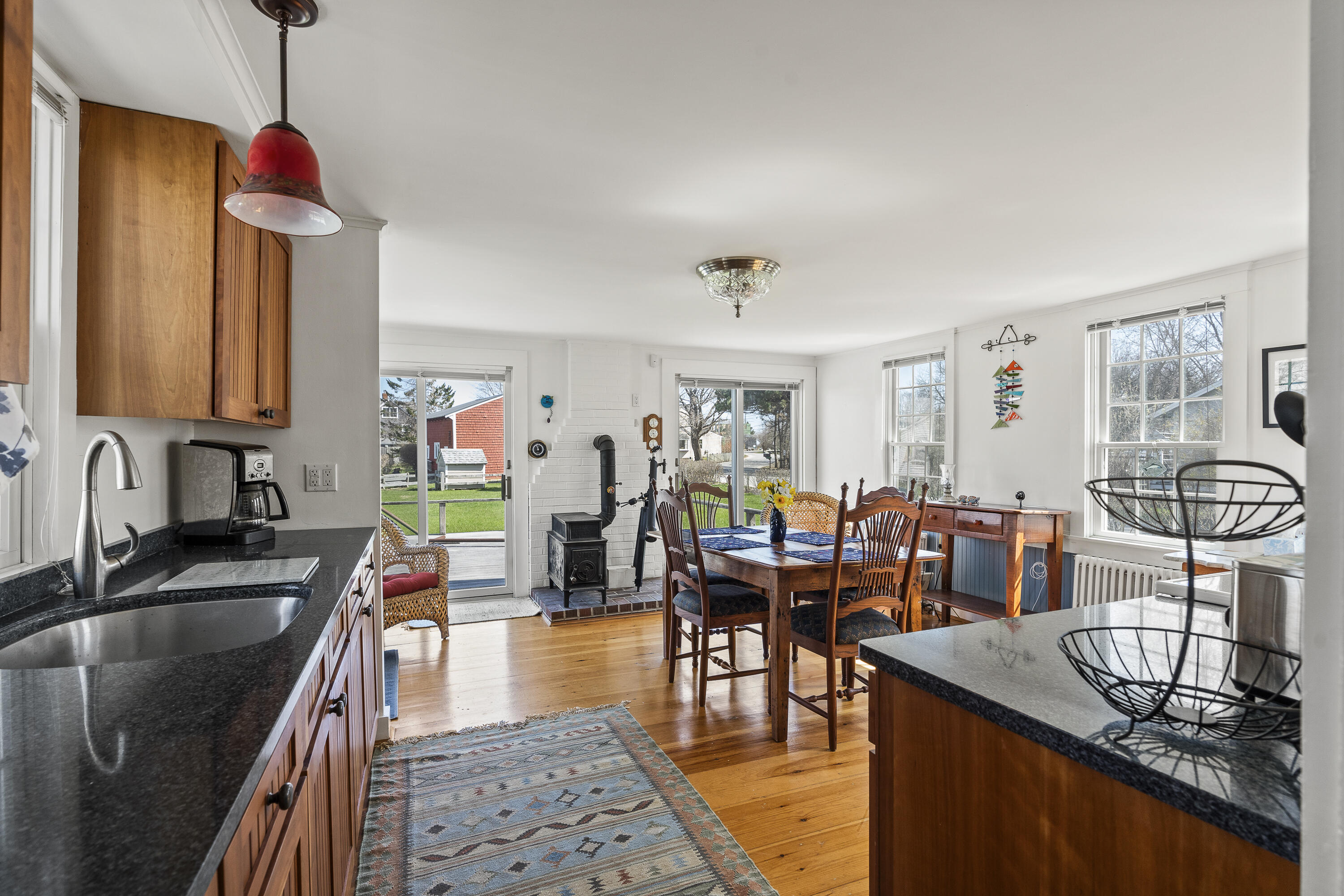 6 Barker Point Road Bailey Island, ME 04003 - Photo 14 of 59 Bright sunny eat in Kitchen