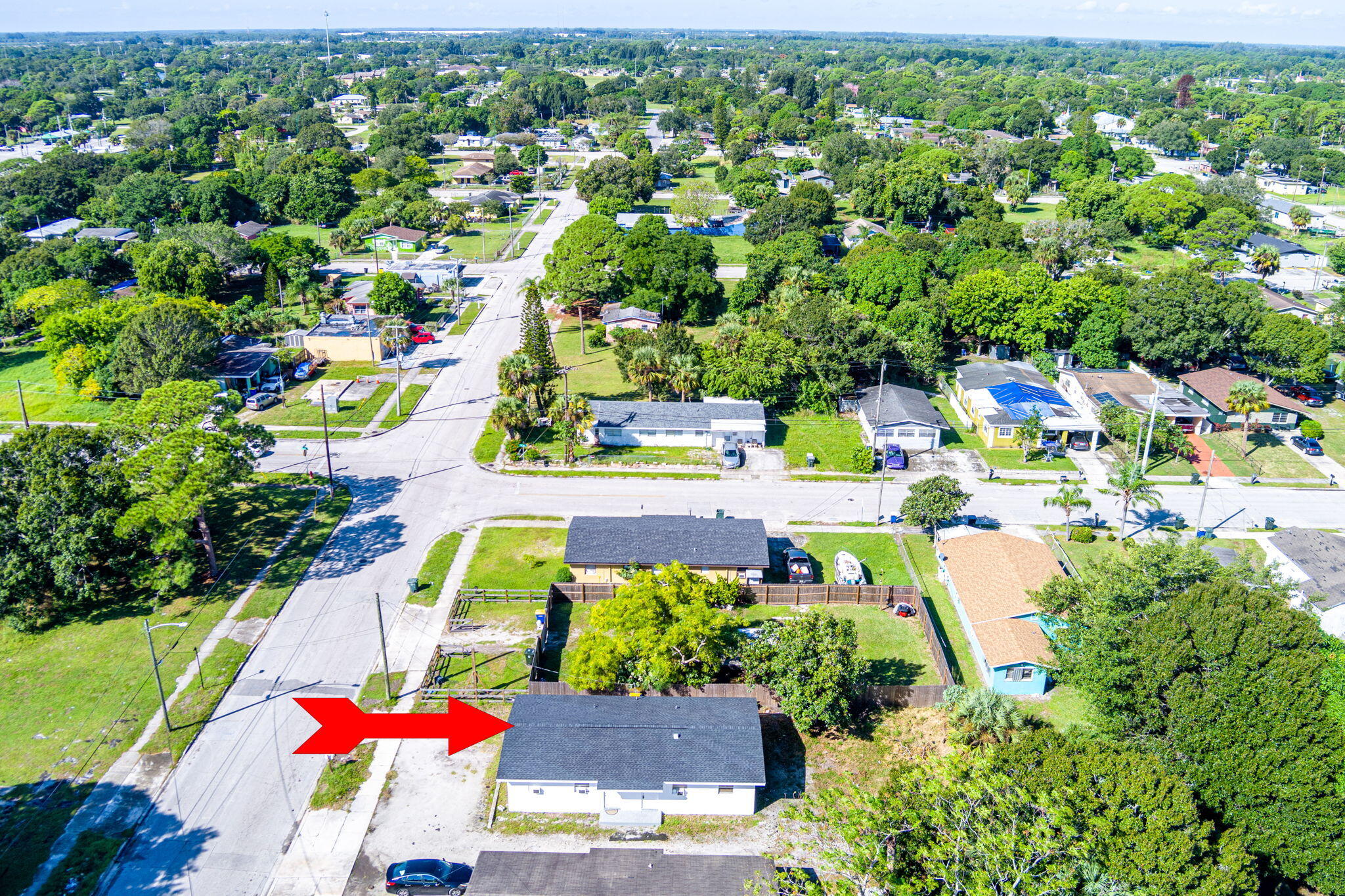 2108 Avenue East Fort Pierce, FL 34950 - Photo 3 of 32 a view of yard and swimming pool