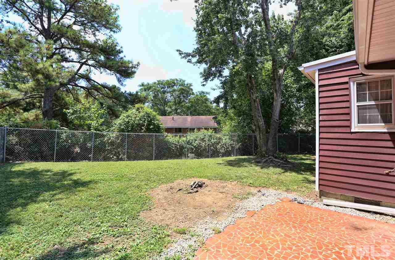 706 Fitzgerald Drive Raleigh, NC 27610 - Photo 10 of 10 a view of a back yard