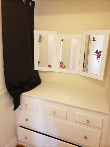 a close view of utility room