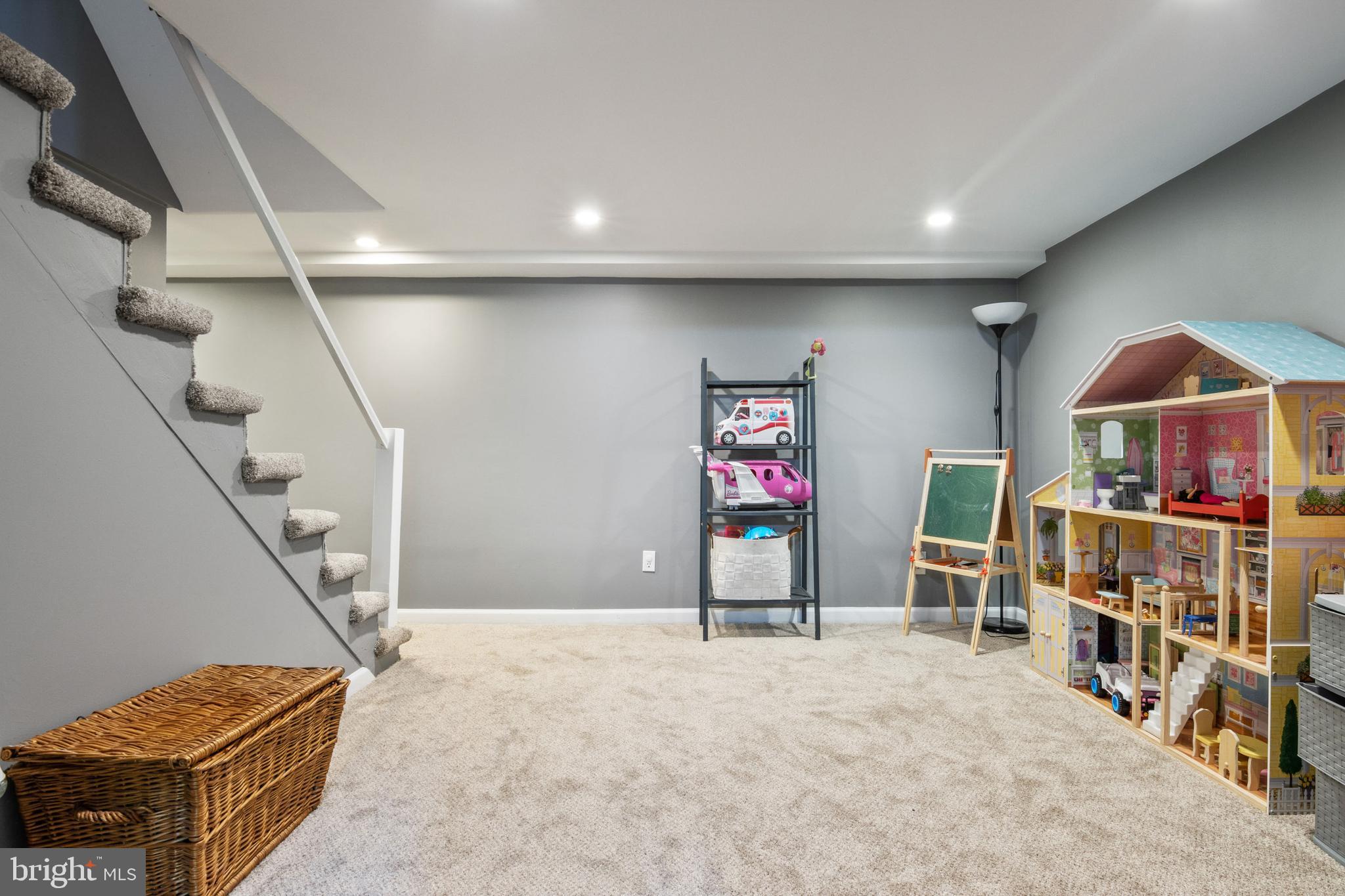 44 Belfast Road Lutherville-Timonium, MD 21093 - Photo 26 of 34 Finished lower level with new carpet and paint