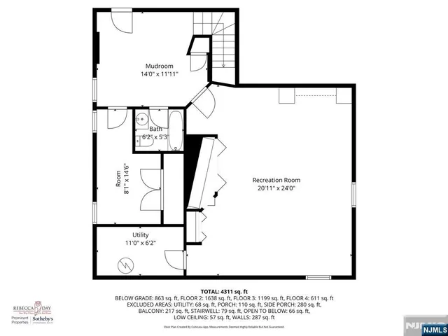 a picture of a floor plan