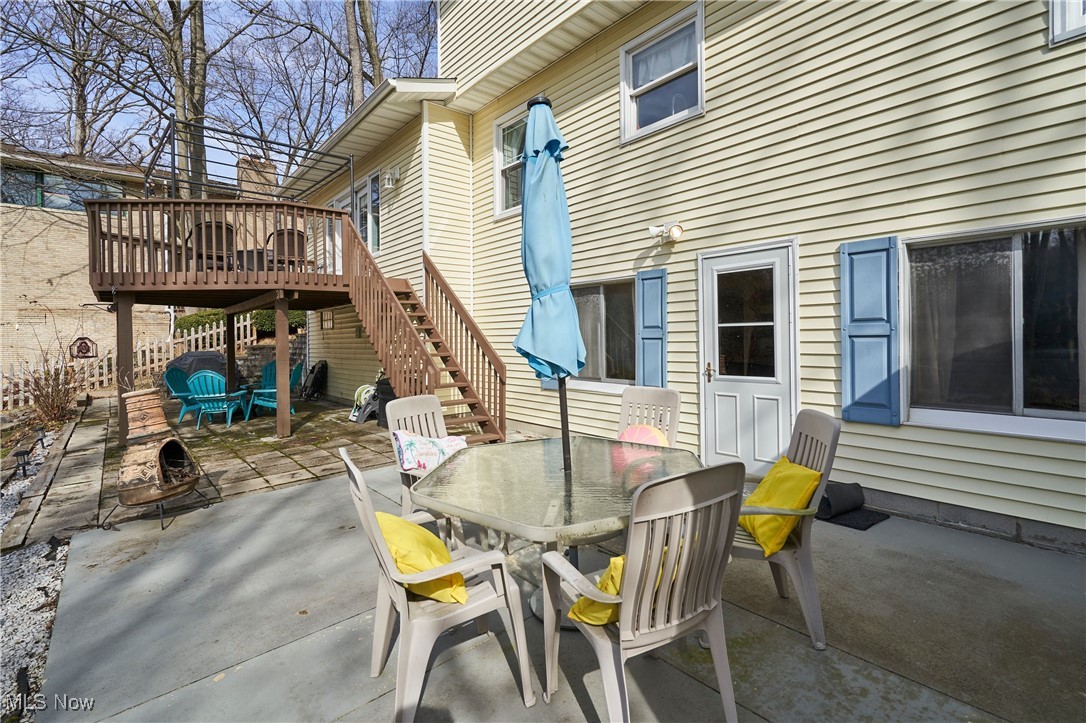 1520 South Hametown Road Akron, OH 44321 - Photo 4 of 30 Patio outside the walk-out lower level