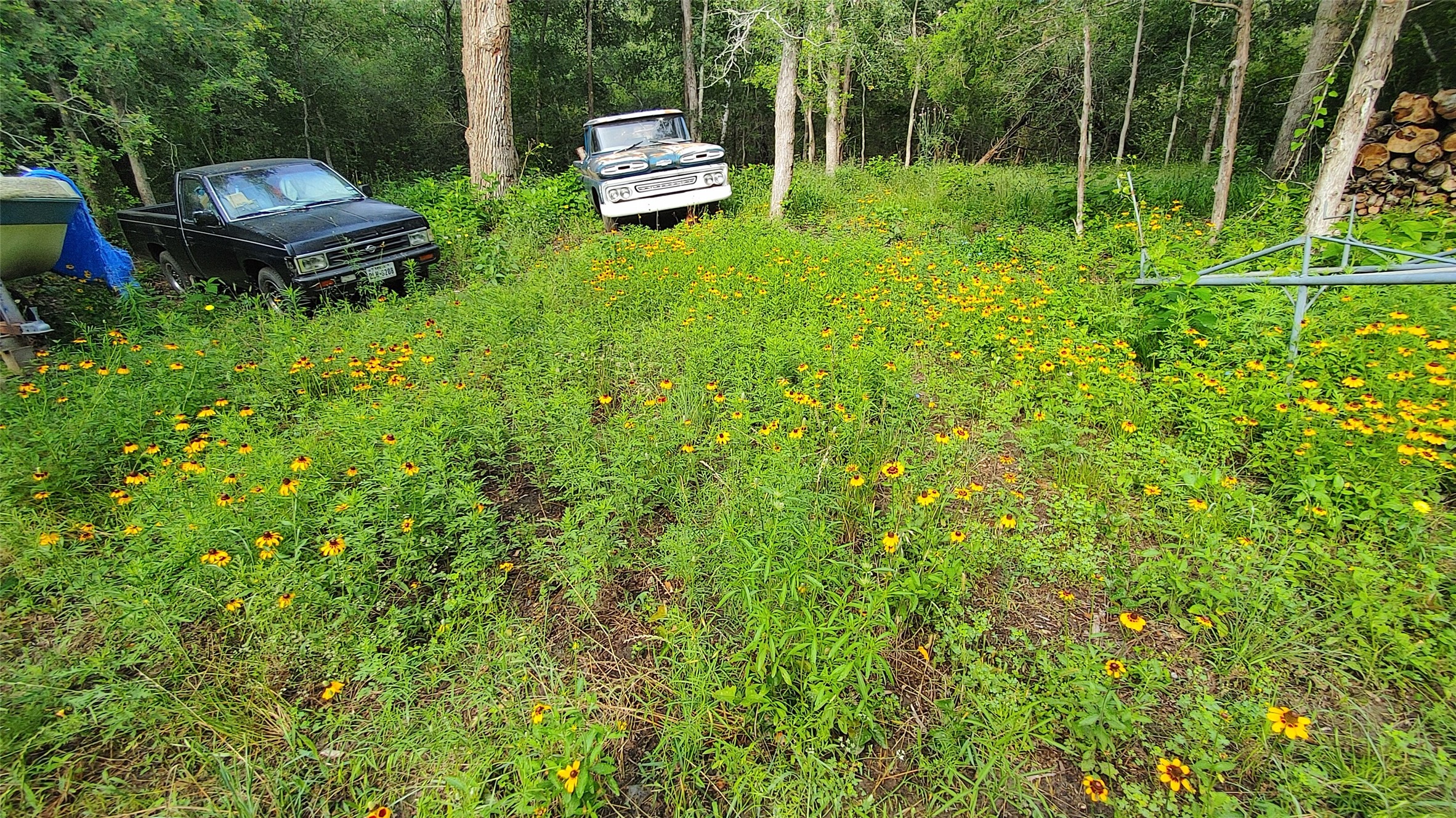 278 Country Way Road Smithville, TX 78957 - Photo 8 of 24 a backyard of a house with table and chairs