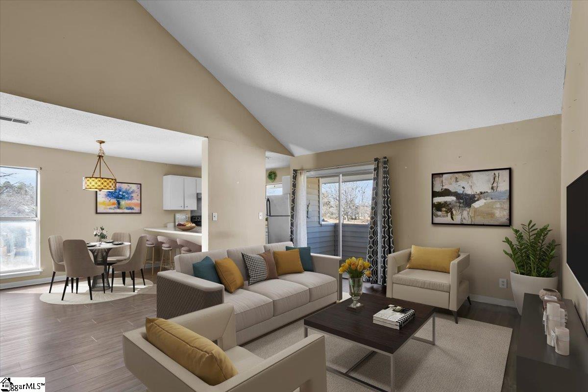 2601 Duncan Chapel Road, Unit J302 Greenville, SC 29617 - Photo 4 of 30 Virtually Staged Living Room