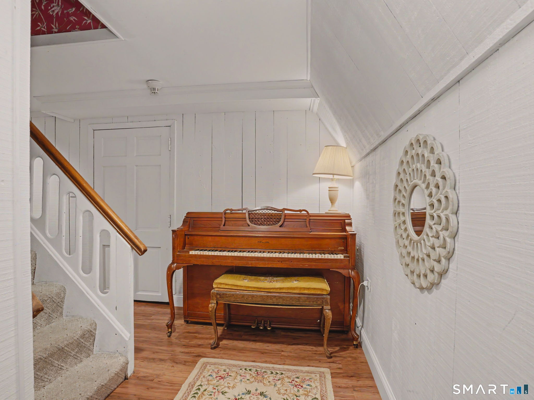 20 Chelsea Street Fairfield, CT 06824 - Photo 23 of 28 a view of a hallway with stairs