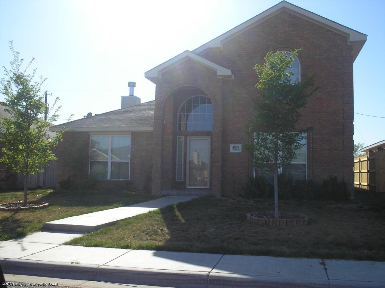4804 Nimbus Lane Amarillo, TX 79110 - Photo 20 of 21 a front view of a house
