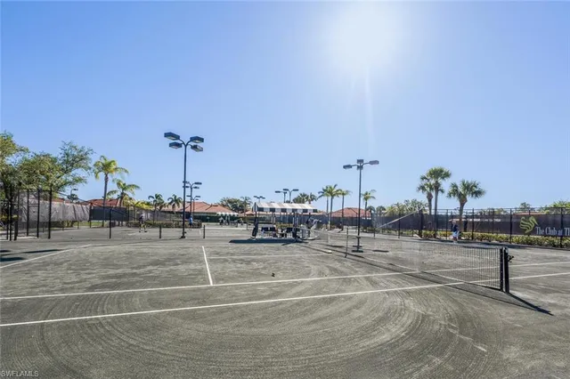 a view of a basketball court
