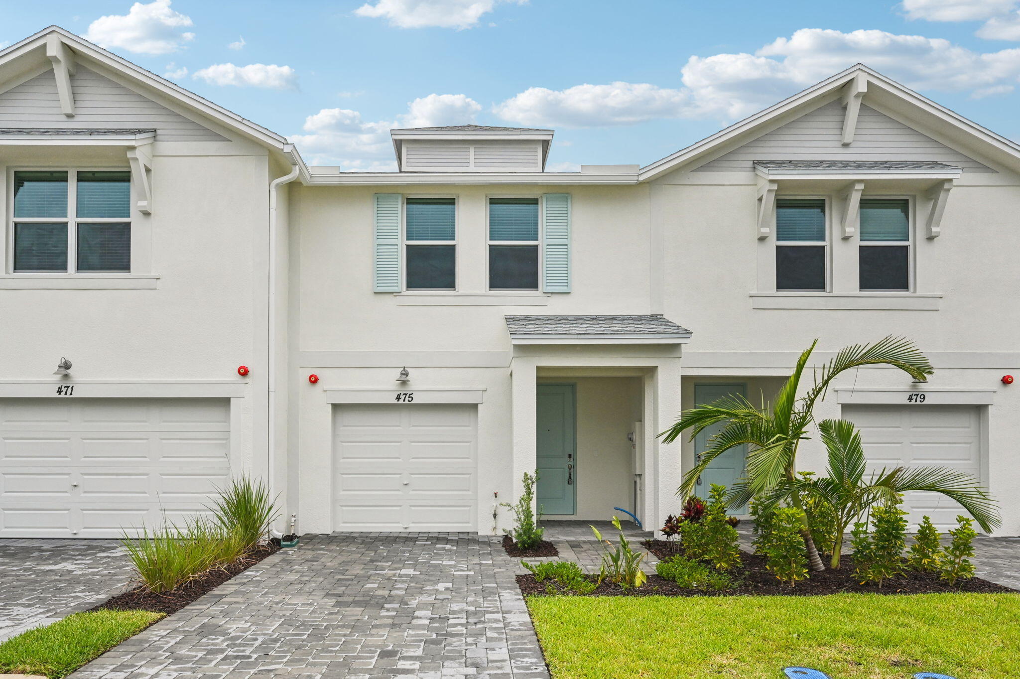 475 Salisbury Circle Fort Pierce, FL 34982 - Photo 29 of 30 a front view of a house with garden