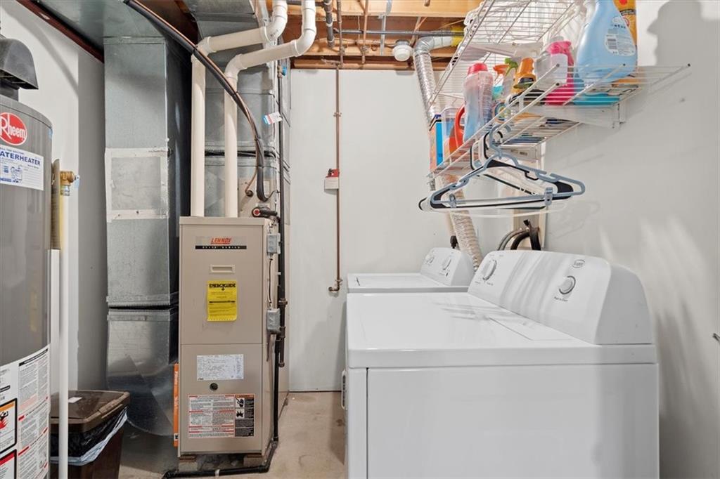 131 Double Road Renfrew, PA 16053 - Photo 19 of 25 a utility room with dryer and washer