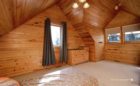 a view of a closet area