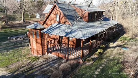 a view of outdoor space and deck