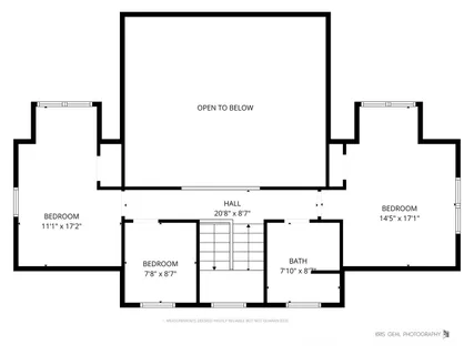 a black and white photo of a floor plan