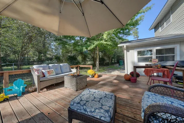 an outdoor space with patio the couches and pool