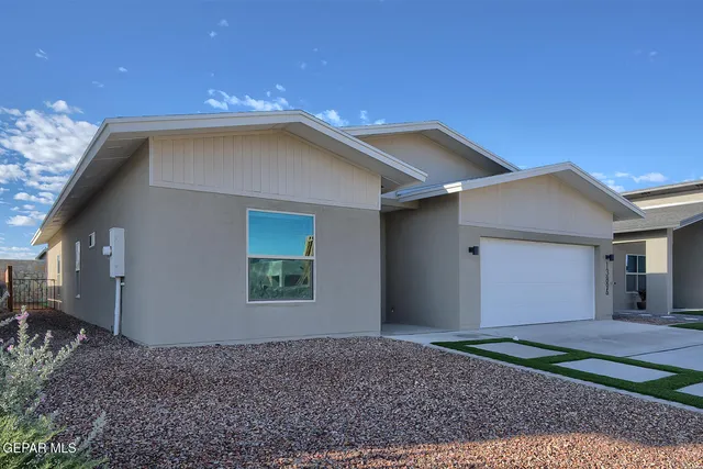 a backyard of a house