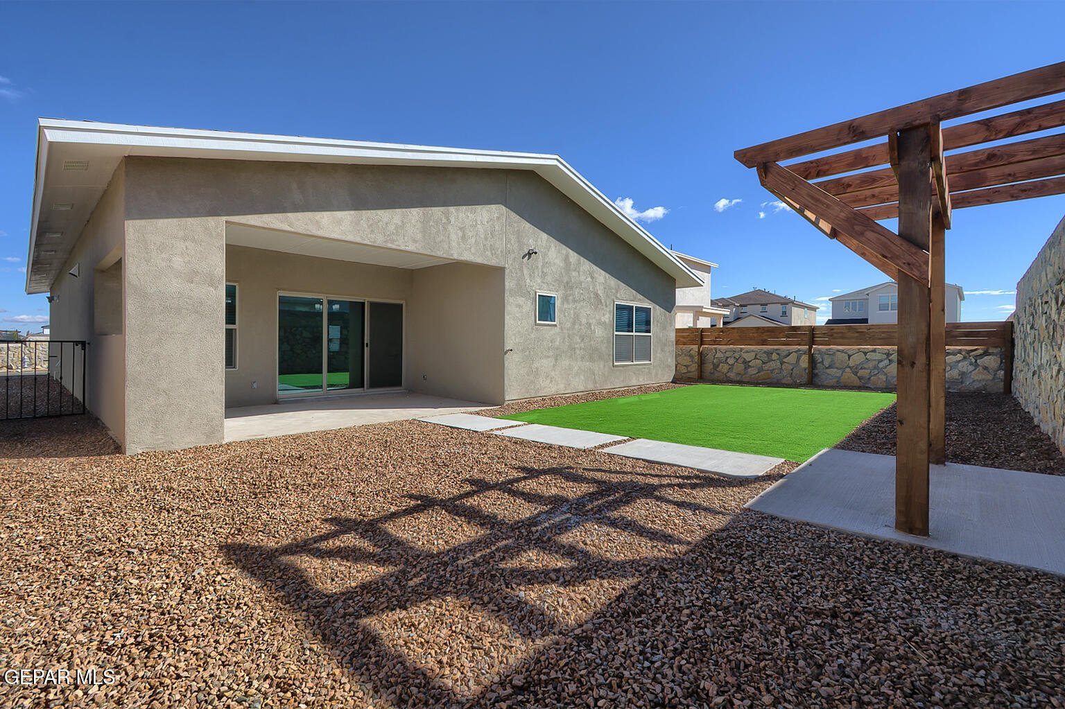 13896 Sky Ranger Avenue El Paso, TX 79928 - Photo 26 of 30 a view of outdoor space yard and house