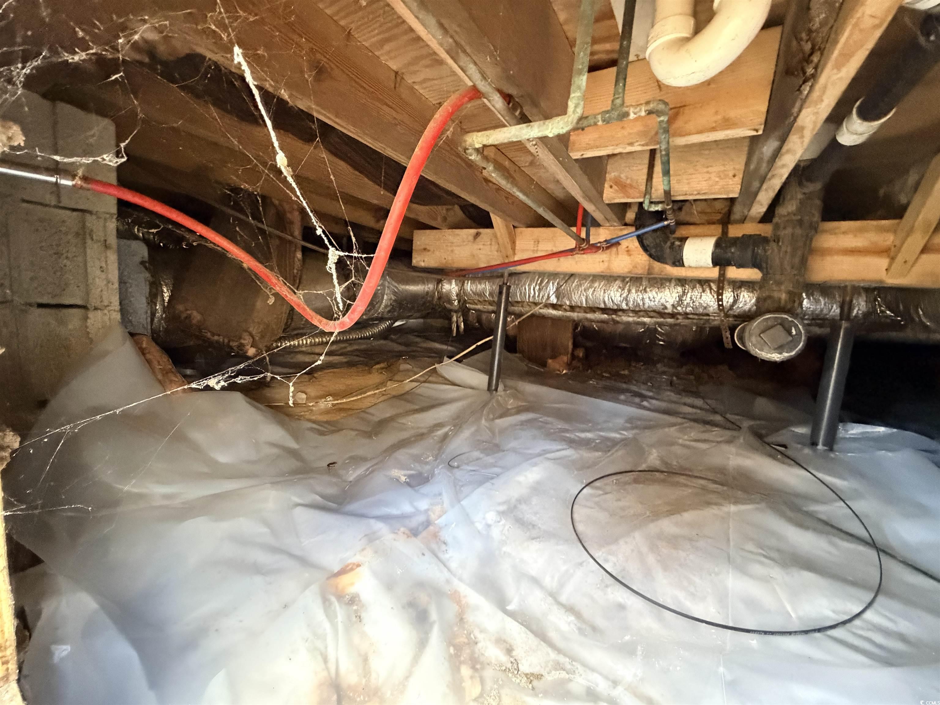 107 Aster Drive Greer, SC 29651 - Photo 18 of 20 Inside crawl space