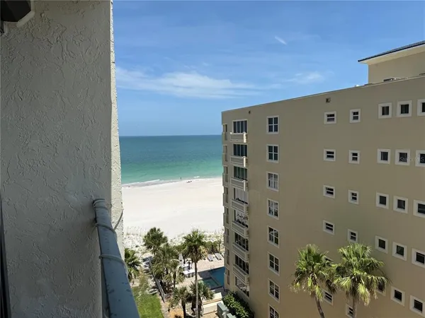 a view of a tall building