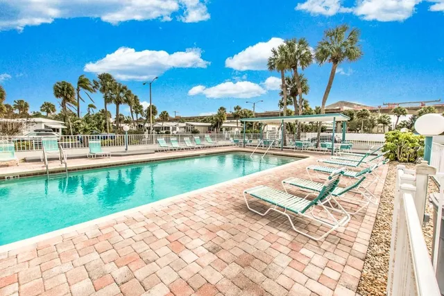 a view of a swimming pool