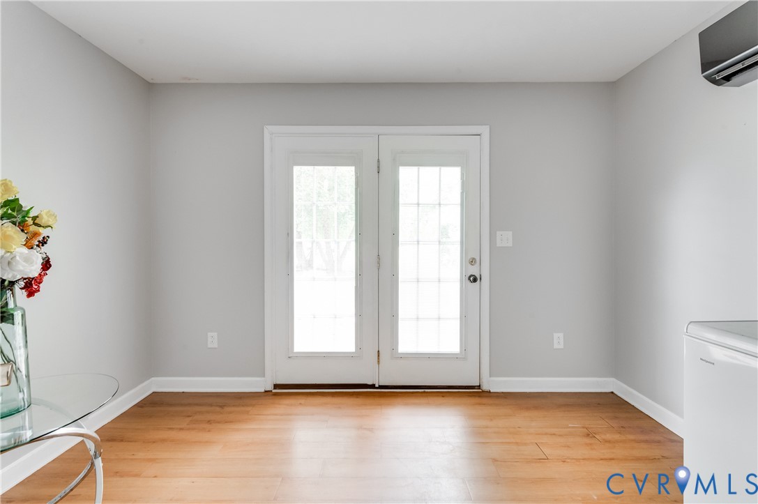 1474 Welsh Tract Road Charlotte Court House, VA 23923 - Photo 5 of 48 Double French doors with divided lites, wood-finis