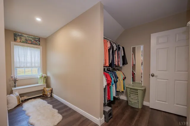 front view of a house with a garden